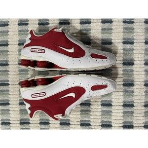 Nike Shox Monster NZ Red White Leather Women’s Size 8.5